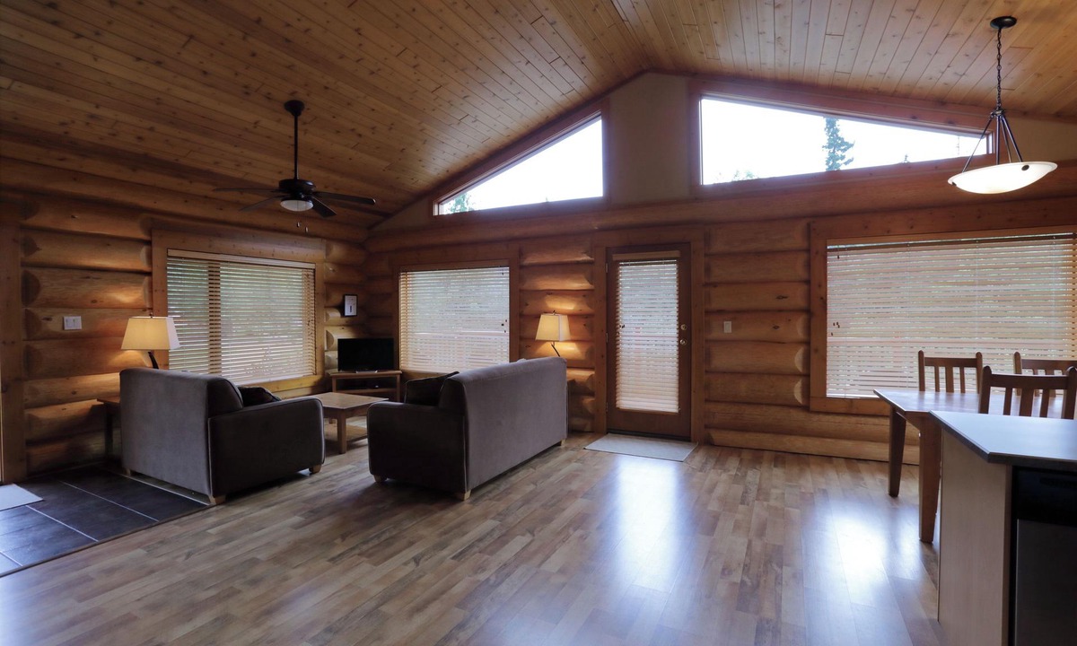 Clearwater Cabin | 2 Bed, 2 Bath Log Cabin in Wilderness Resort Near Wells Gray Provincial Park