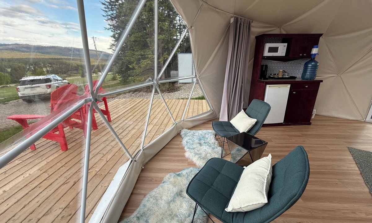 Hinton Cabin | #4 Dome - Jasper Gateway Glamping