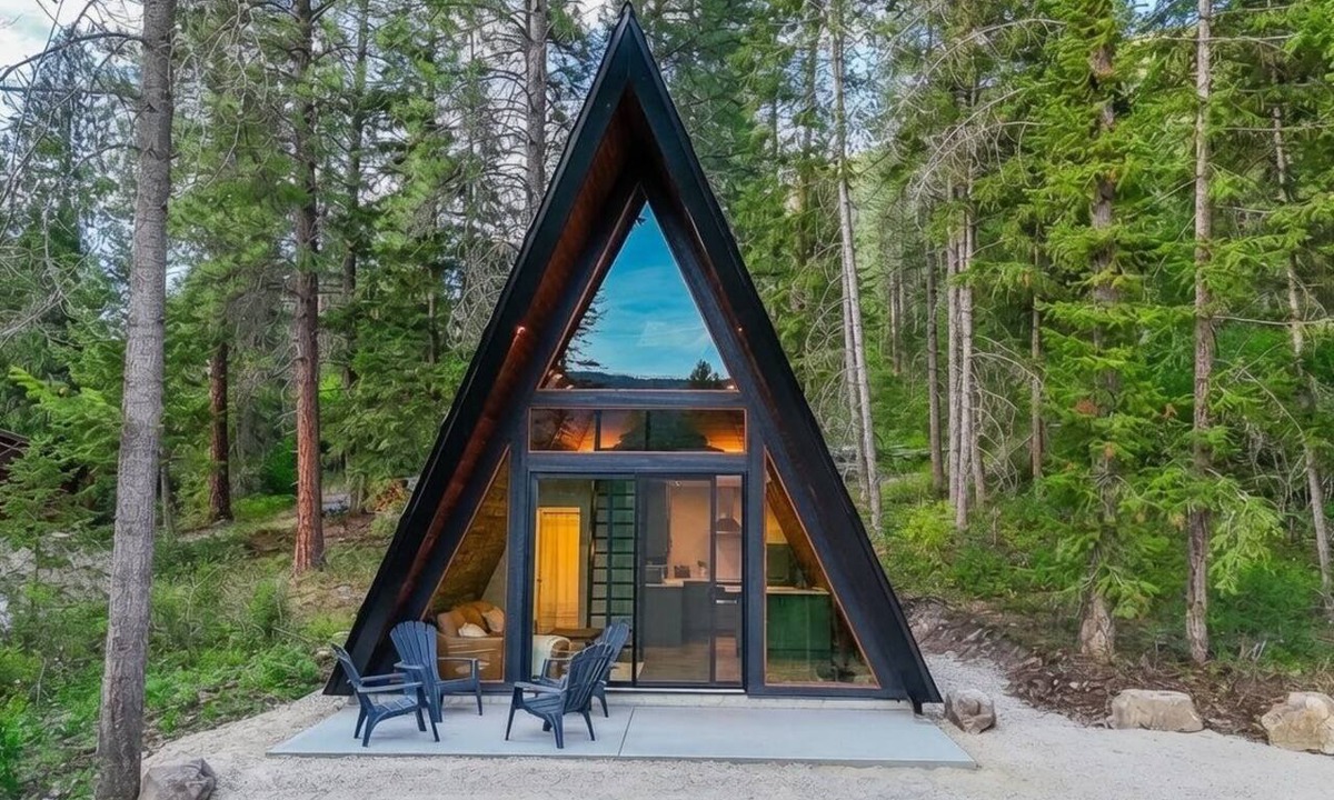 Thompson Okanagan Cabin | A-Frame Cabin Escape on 13.5 Acre Homestead Guest Ranch
