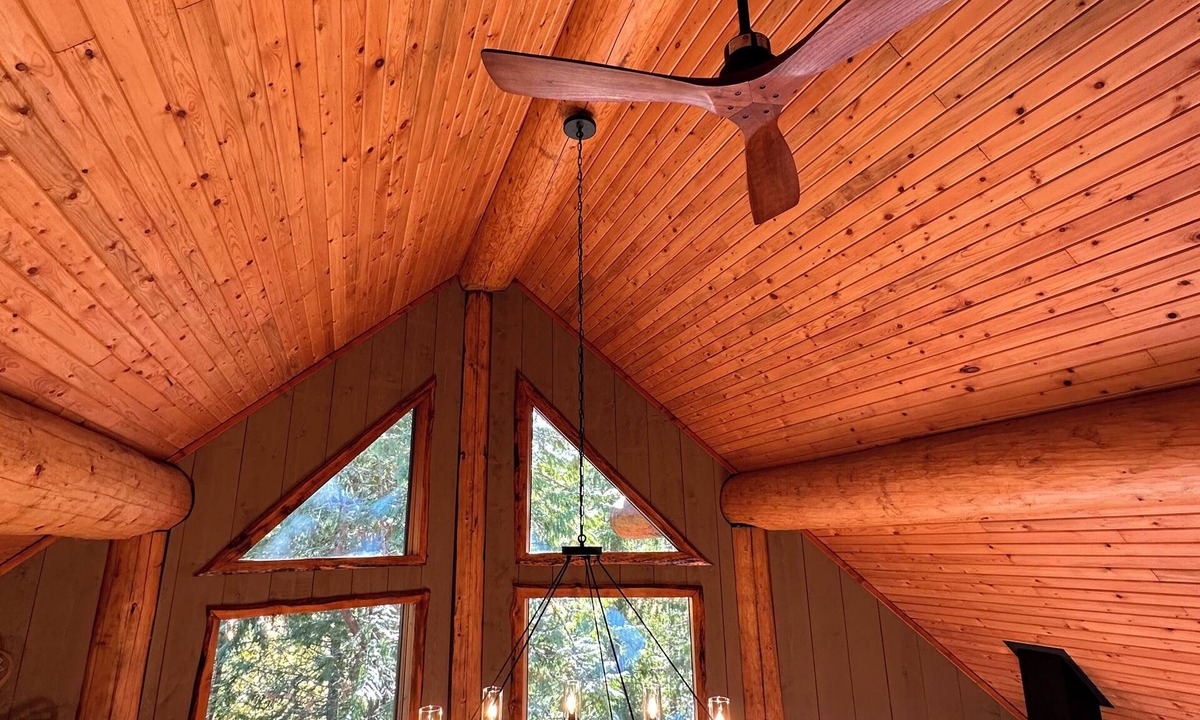 Crawford Bay Cabin | Creek side cabin in the woods with wood stove and deck - pet friendly!