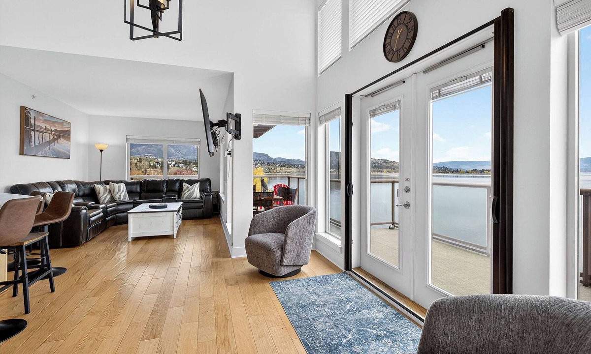 Westbank Condo | Experience West Kelowna’s heart! Minutes from Mission Hill & the Wine Trail. Whether you’re here for boating, golf, or a spa retreat, "Serenity Shore" is your perfect lakeside home base for exploring the best of the Okanagan.