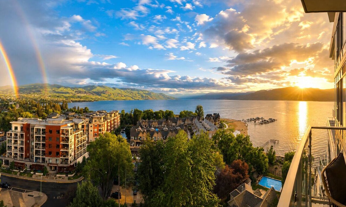 South Pandosy Apartment | Luxury on the Lake with Amazing 11/F Unobstructed View!