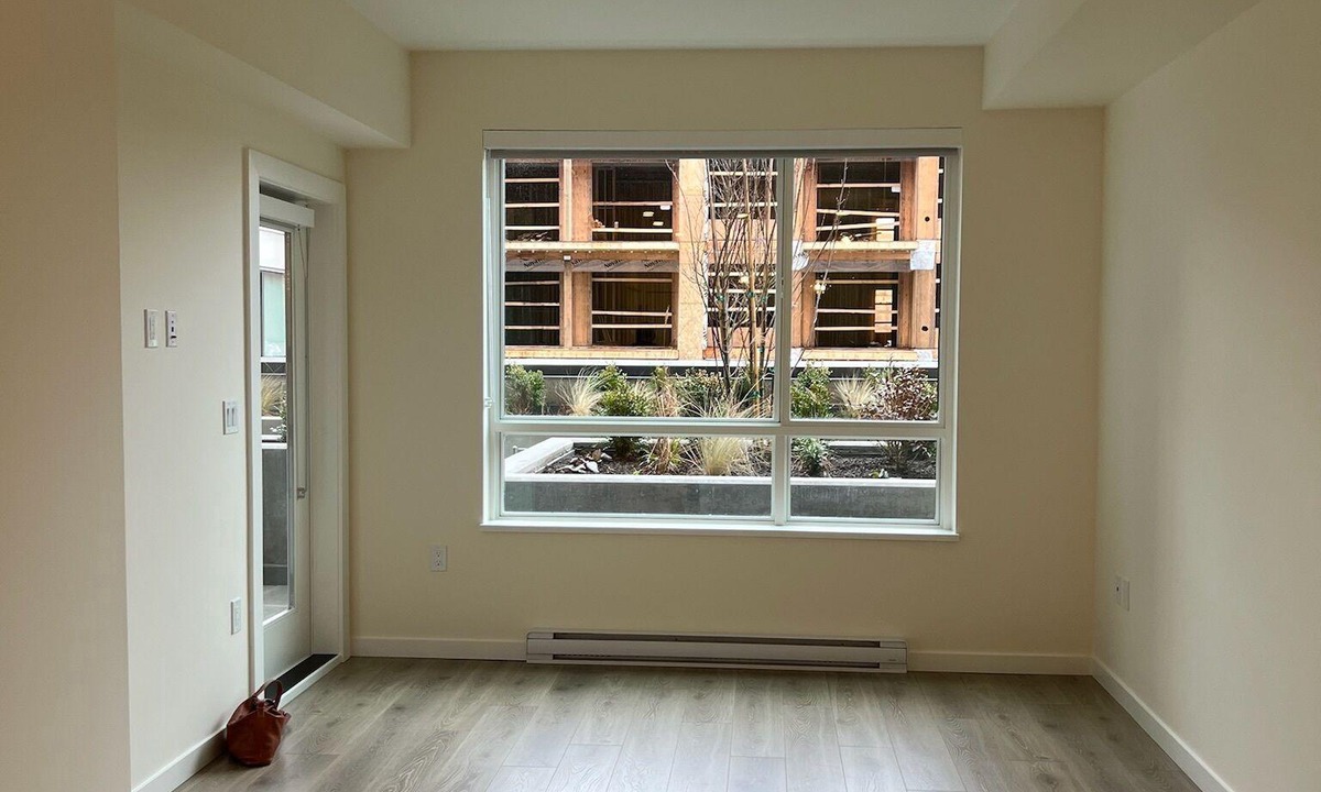 Willoughby Apartment | NEW 1 Bedroom and Den Condo with Balcony in the Heart of Willoughby Town Centre