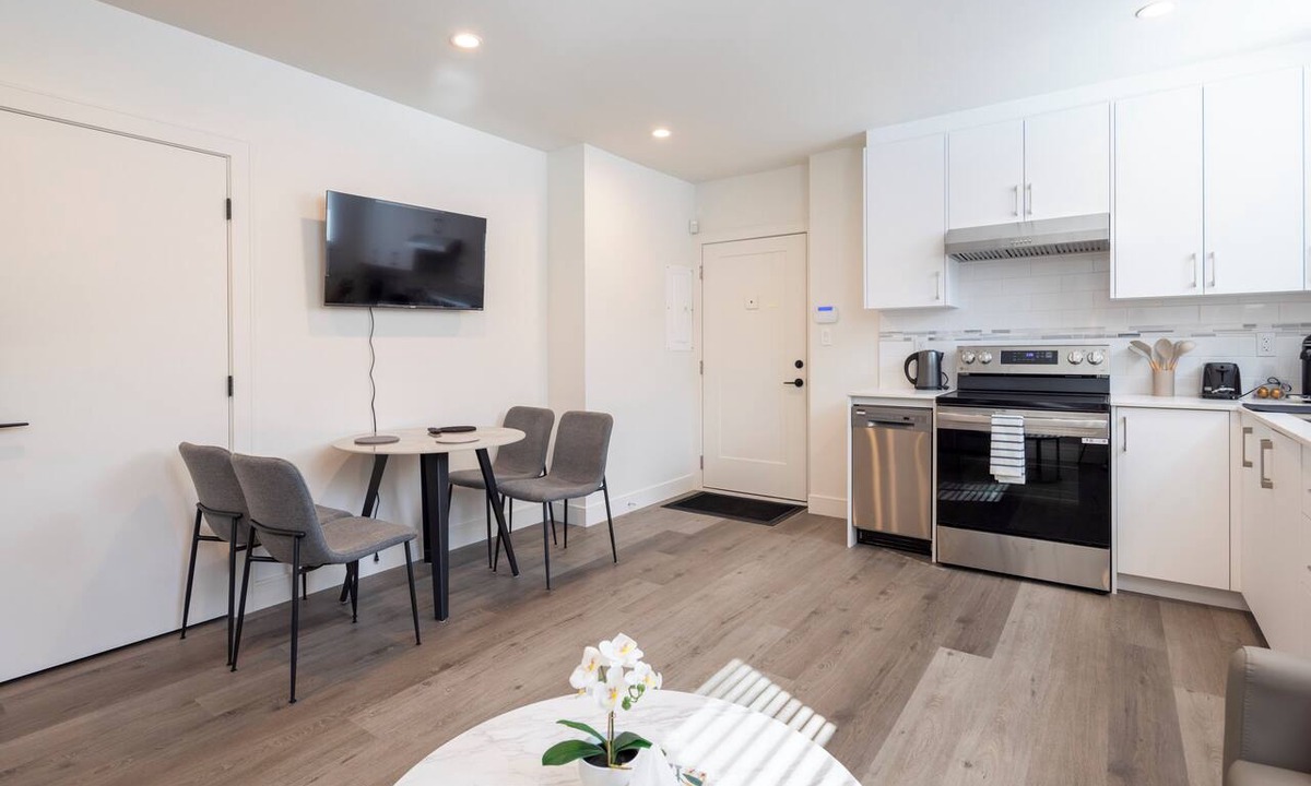 Killarney Condo | New Bright 2BR Suite Kitchen Central Vancouver