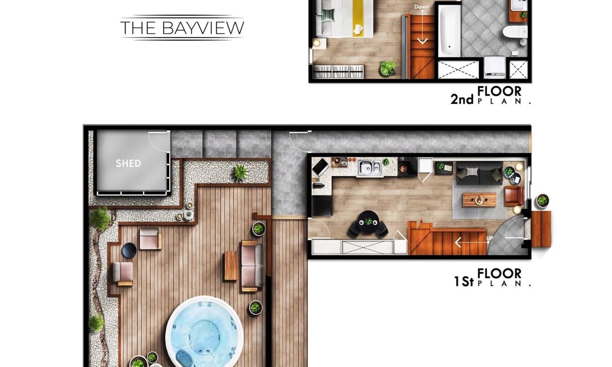 Departure Bay House | ★Ocean View Loft w/Dedicated Hot Tub in Departure Bay. Treat Yourself Book Now★