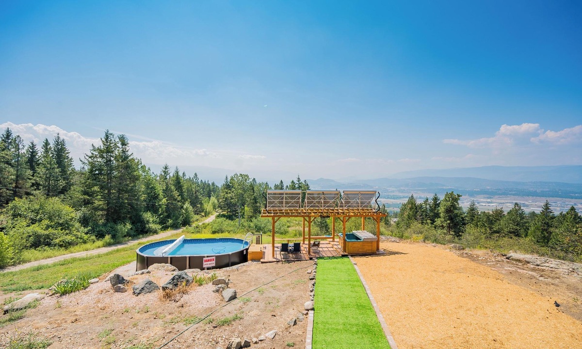 Central Okanagan Bed & Breakfast | Stunning Mountain House “Parrot Summit”