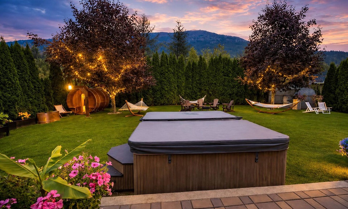 Revelstoke House | Top 1% - Barrel Sauna, HotTub, 2 Zero Gravity Massage Chairs, Gong, Arcade &more