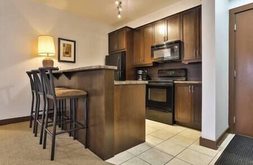 Fernie Condo | 1 queen bed unit at Silver Rock