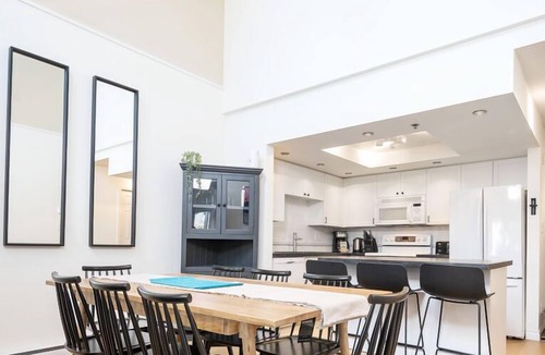 Blueberry Hill Condo | 2BR+Loft | Modern & Spacious | Hot Tub & Sauna | Private Balcony | Fireplace