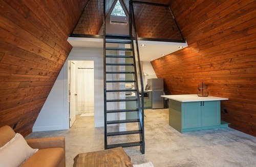Thompson Okanagan Cabin | A-Frame Cabin Escape on 13.5 Acre Homestead Guest Ranch