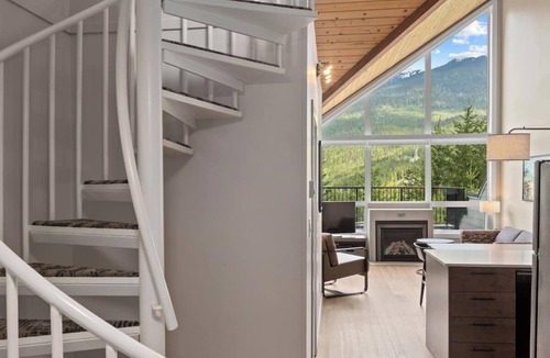 Whistler Creekside Ski Chalet | Christmas in Whistler! Walk to the slopes from huge 2 bedroom + loft chalet