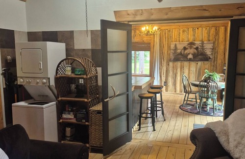 Clearwater County Cabin | Cozy cabin- 115 private acres with trails. Romantic getaway. Tucked in woods!