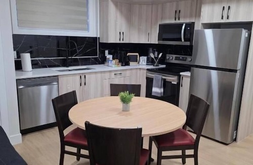Leduc County Apartment | Cozy Irvine Creek Walk-Out Suite 10 mins to YEG