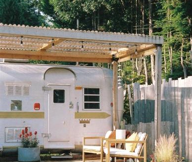 Gibsons Other | Dreamy Airstream Hideaway with Hot Tub
