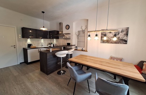 Hinterstoder Apartment | Fantastic balcony apartment in the ski & hiking area with wonderful mountain views