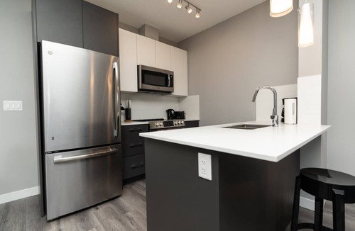 North Central Edmonton Apartment | Furnished 1 Bedroom Apartment in Edmonton | Village on 105 Building