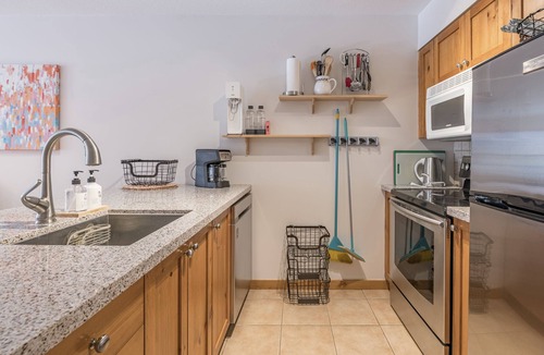 Silver Star Mountain Condo | Ground Floor Creekside Condo - great for hiking and biking!
