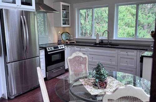Anglemont House | Luxe two-storey home provides a beautiful modern unique romantic getaway!