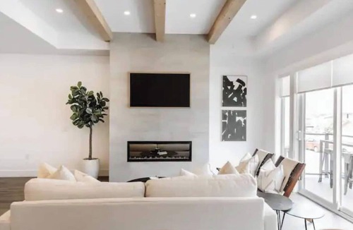 Central Okanagan House | Luxury 4-bed, 3.5-bath home in Shelter Bay, West K, rooftop deck with hot tub.