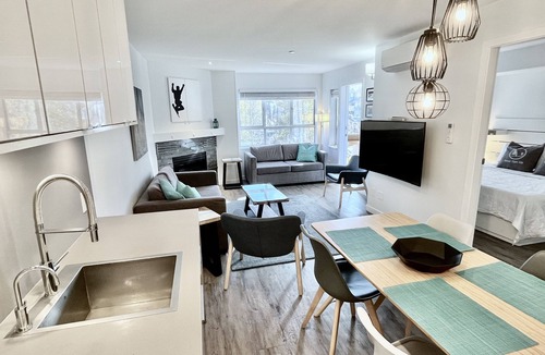 Village North Condo | Main Village 2 Bedroom 2 Bathroom King AC Laundry Parking EV