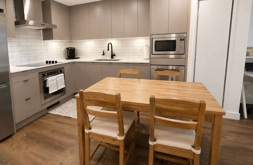 Kelowna Central Business District Apartment | Modern Downtown Retreat