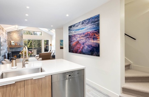 Upper Village Condo | Renovated 2bed/2bath Luxury Home on Blackcomb, Ski out, with a private hot tub!