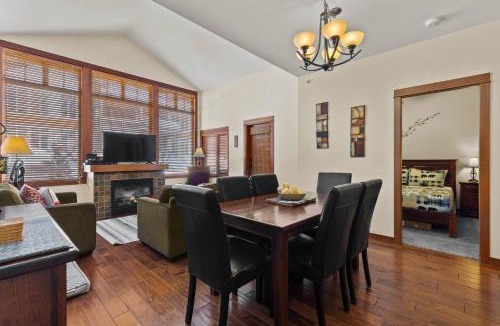 Sun Peaks Apartment | Settler's Crossing #56 ski-in ski-out condo with private hot tub