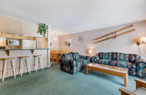 Courtenay Condo | Ski in Ski out condo, steps to the Hawk chairlift.