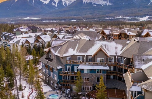Cougar Creek Condo | Spacious, Deluxe Canmore Escape | Pool & Hot Tubs