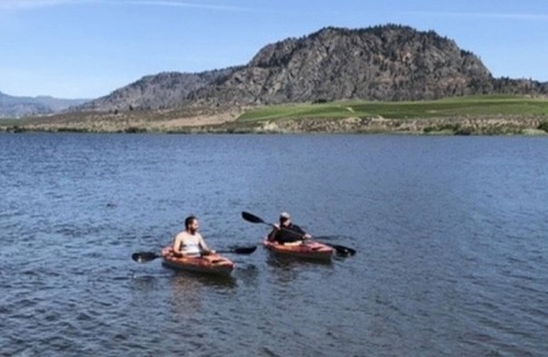 Osoyoos House | Stay in Sunny Osoyoos! Large private yard and hot tub, perfect for boaters!