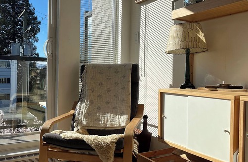 Rockland Condo | Sunny Central and Quiet ! Walk anywhere from this sweet Cook St Village condo