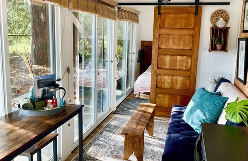 Regional District of Nanaimo Cabin | The Oystercatcher-A Bright, off-grid Container home.