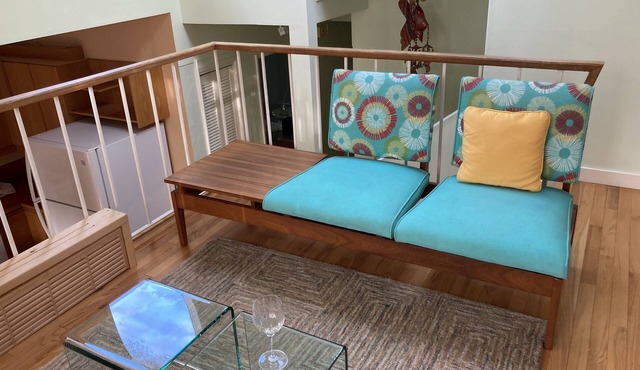 90+ nights: Cedar Suite: Mid Century Style, Views to a Secret Garden