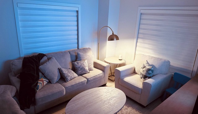 A cosy room in a family house