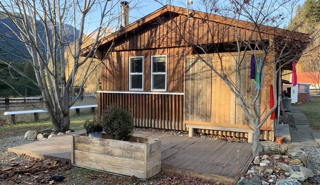 Adorable Cabin on a Mountainside Farm