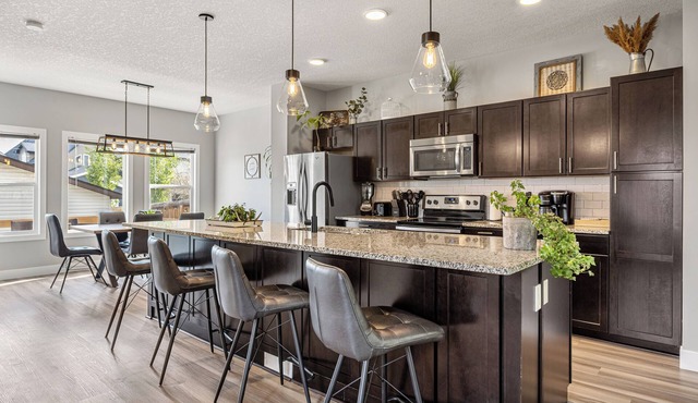 BBQ Central A/C Patio Fully Stocked Gourmet Kitchen King Bed