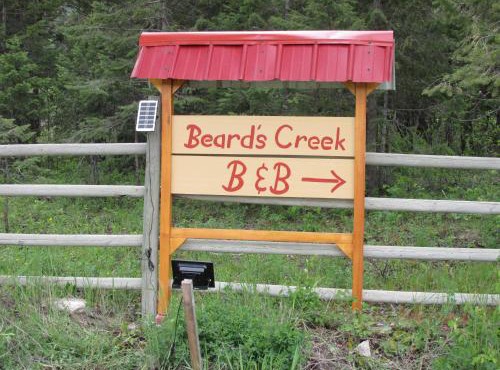 beard's creek bed and breakfast
