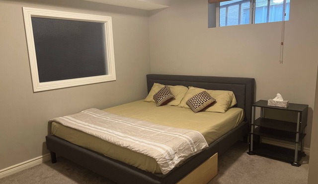 Big furnished Basement with 2 Bed rooms , 1 full Bath , Big living space