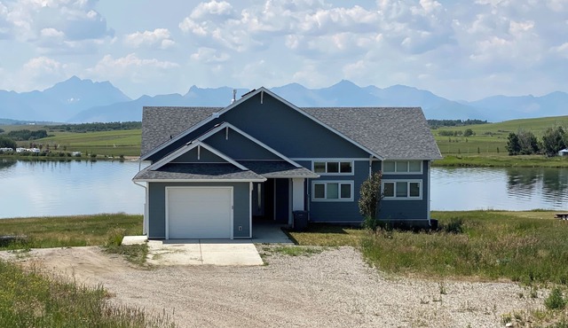 Brand new beautiful home with the best view outside of Waterton Park. UPPER fl.