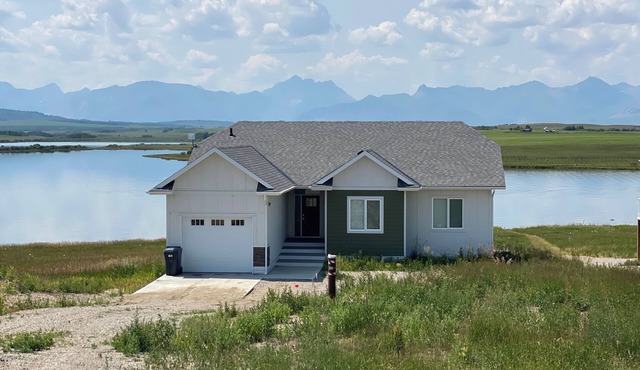 Brand new beautiful home with best view outside of Waterton Park. UPPER suite.