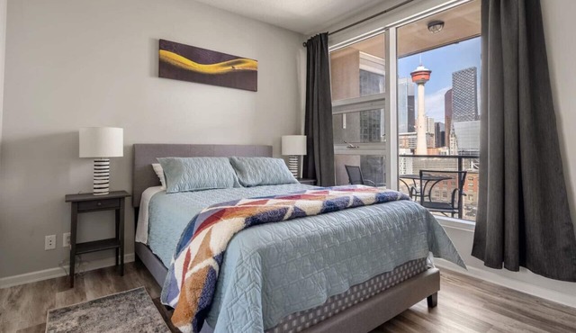 City View 1BR Downtown Calgary