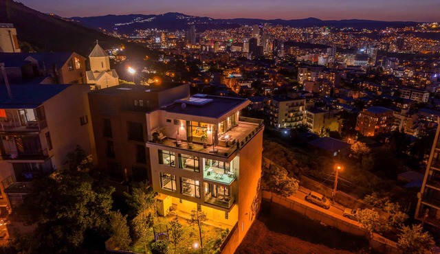 Cityscape Retreat: The View in Tbilisi