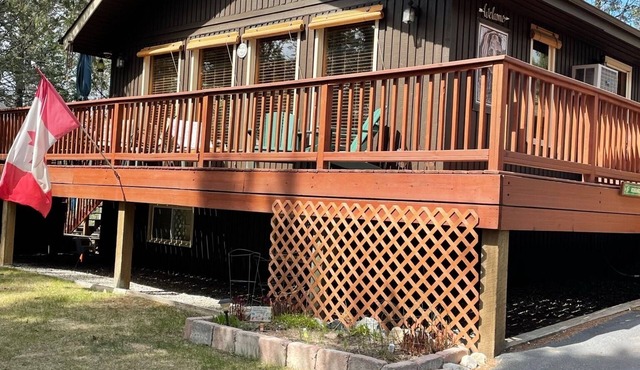 Comfy, cozy mountain getaway.