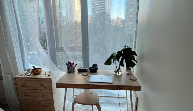 Cozy Vancouver downtown west COAL HARBOUR .