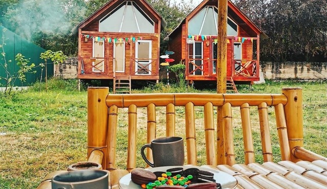 Cozy Wooden Cottage by the Sioni Lake in Sioni