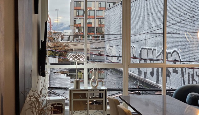 Entire Space of Modern Apartment Downtown Vancouver Neighbourhood