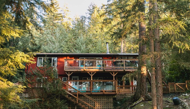 Family, Friends, Fido, FIFA - Bowen Island Getaway.