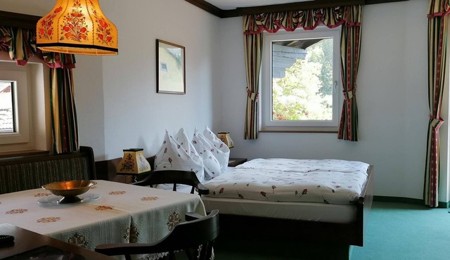 Family room with shower, WC - Apartment - Hotel garni Landhaus Bürtlmair *** in Mitterstoder