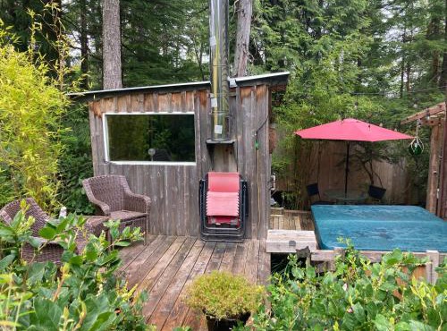 Forest Sweet Retreat Hot Tub & Wood Fired Sauna