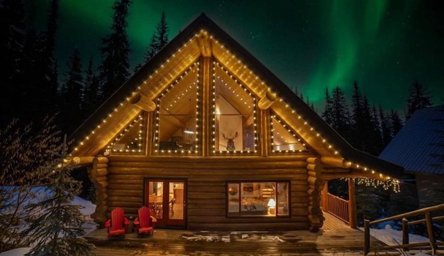 Loor-U-Inn. Luxury Log Home/7 Beds & Hottub Apex Mountain